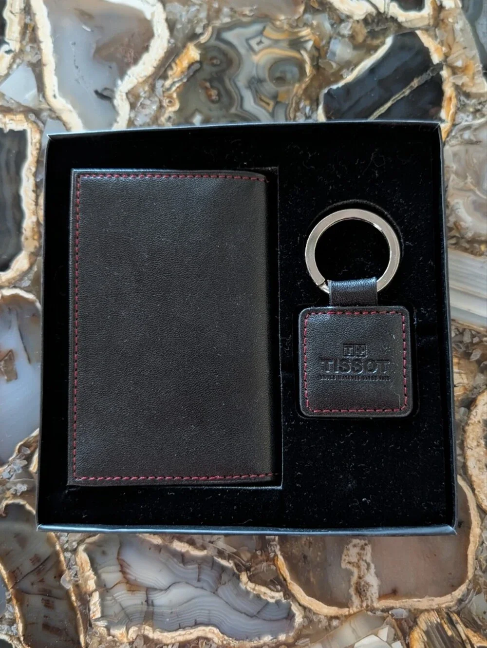 new TISSOT wallet and keychain